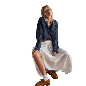 Free People Sweet Nothing Cardi | Navy | NWT